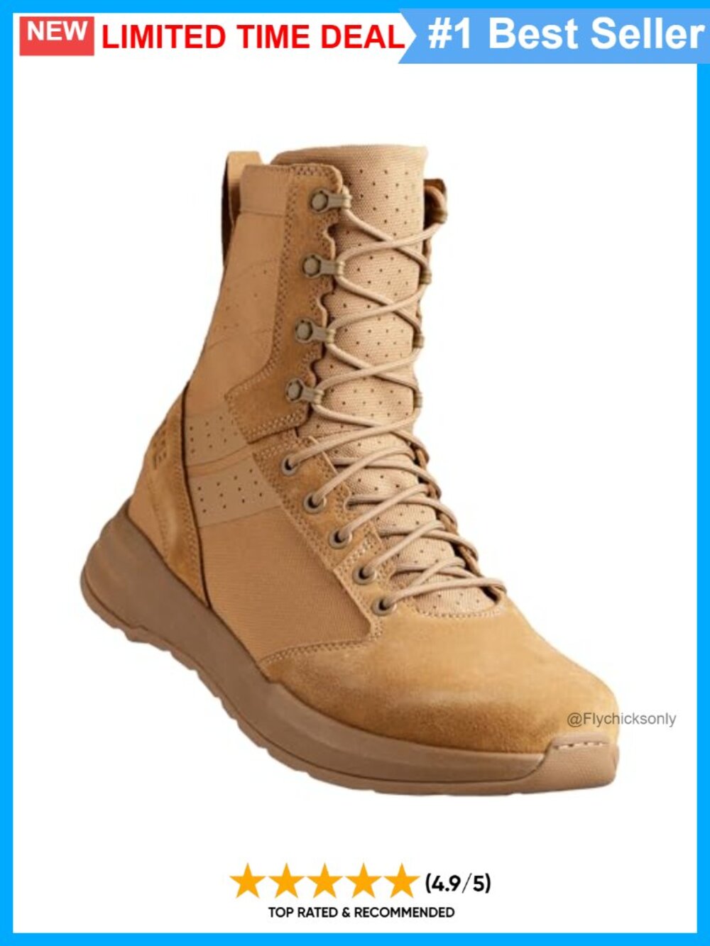 Tactical Military Combat Boots Carbon Plate Slip-Resistant Lightweight